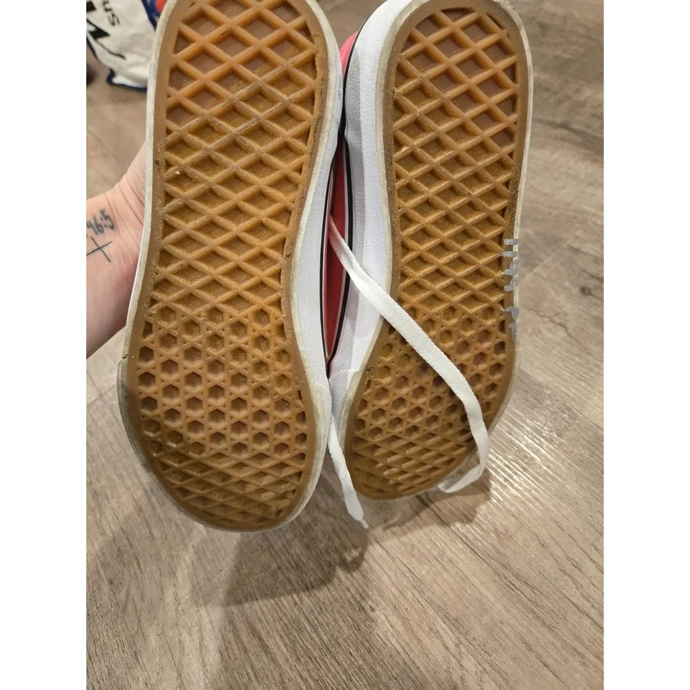 Vans Ward Canvas Shoes Honeysuckle‎ Pink Us Missy 3.5 Lace Up